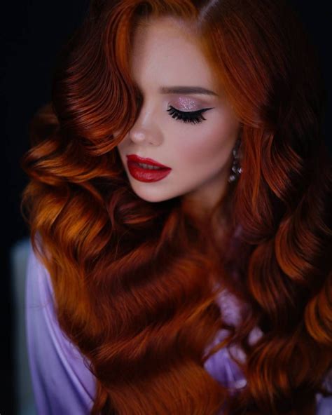 Beauty Girl Red Haired Beauty Long Hair Styles Red Hair Woman
