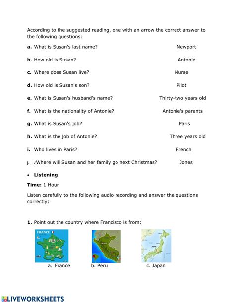 English Class A1 Podręcznik Pdf - Test for A1 worksheet