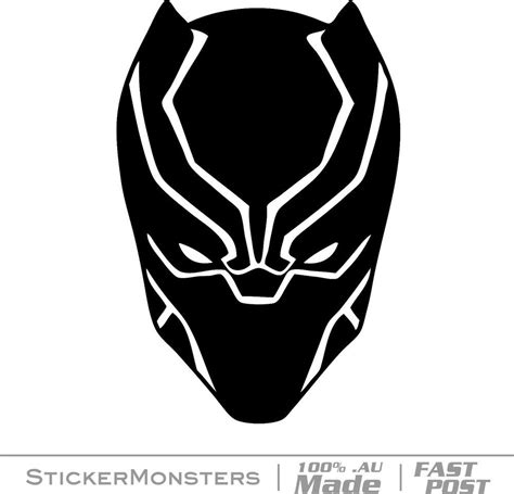 Black Panther Stickers Car Marvel Comic Decals Black Panther
