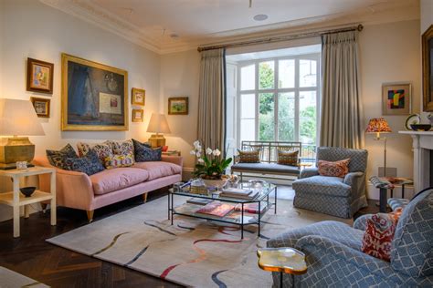 London Transitional Living Room London By Mitchell Berry