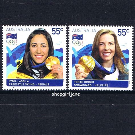 That all changed in the 1990s, when the need for better tv trumped the need for an outdated athletic code. 2010 Australia Australian Gold Medal Winners Canada Winter Olympics set of 2 MNH | eBay