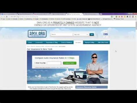 New York Auto Insurance Plan, Quotes and Companies - YouTube
