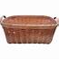 C1900 Large Antique Splint Basket From Upstate NY 1 