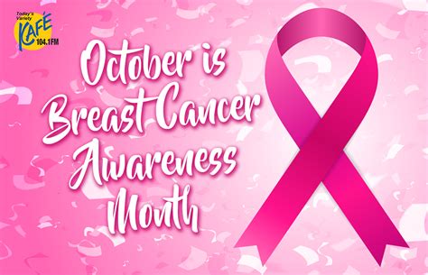 The best selection of royalty free breast cancer awareness vector art, graphics and stock illustrations. Breast Cancer Awareness Month - KAFE 104.1KAFE 104.1
