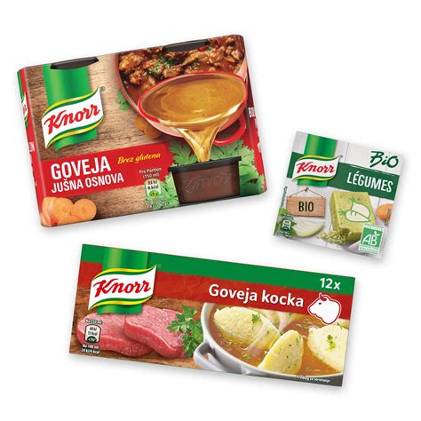 Knorr kocke in jusne osnove | Knorrv2 SL