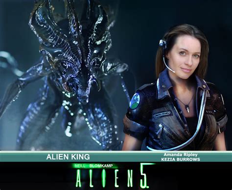 Alien King And Amanda Ripley By Nelostic On Deviantart