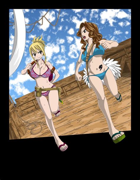 Lucy Et Cana Fairy Tail Fairy Tail Fairy Fairy Tale Characters