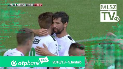 Embed infocard on your website. Hahn János Csaba gólja a Ferencvárosi TC - Paksi FC ...