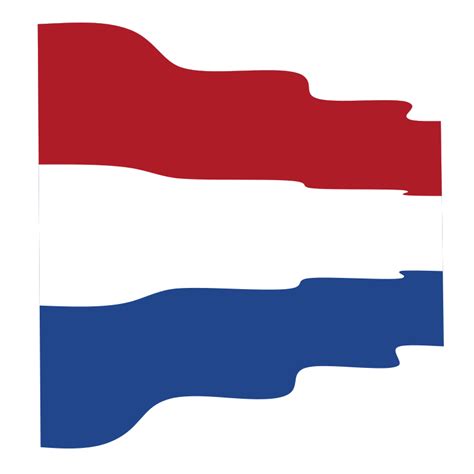 waving flag of the netherlands openclipart