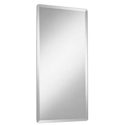 Frameless Rectangular 30 High Beveled Mirror P1401 Lamps Plus