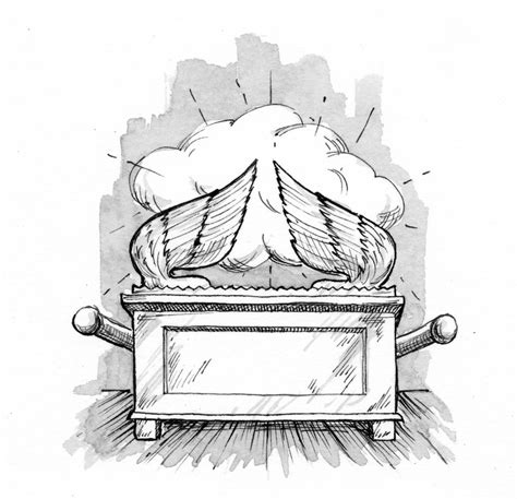 Ark Of The Covenant Free Coloring Pages