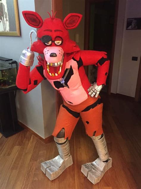 Costumes Fnaf Five Nights At Freddys Foxy Costume Poshmark Hot Sex Picture
