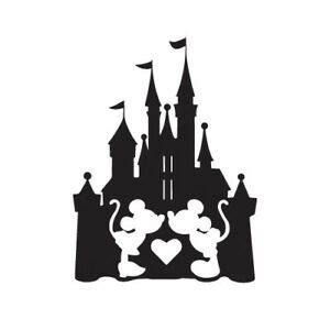 Disney christmas 2020 svg / mickey & minnie mouse castle svg / disneyland castle silhouette/winter with snowflakes, cut files for cricut themommysvg. Mickey and Minnie Mouse Castle Vinyl Decal Sticker Silhouette Disney | eBay
