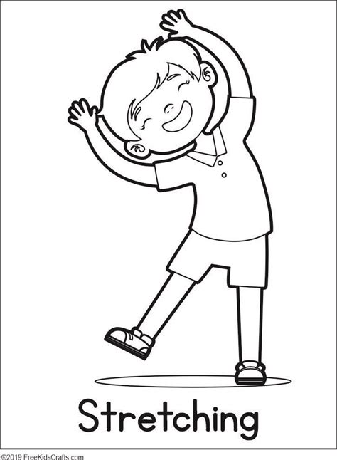 Free Physical Education Coloring Pages Landyntuquinn