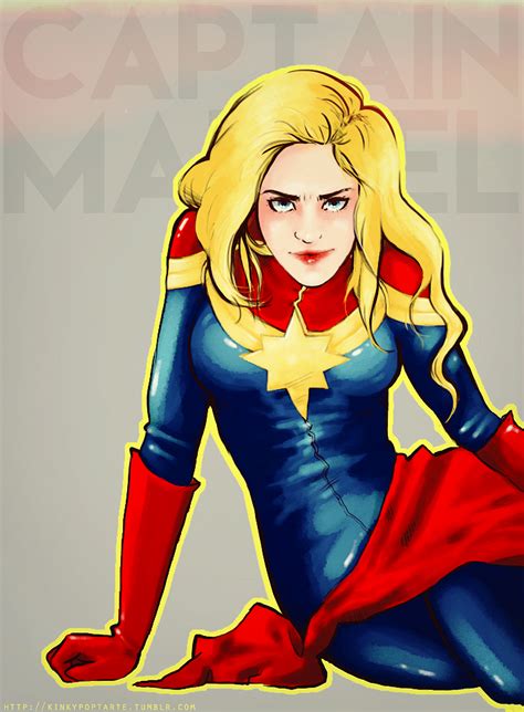 Captain Marvel By Skyna On Deviantart