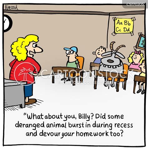 Homework Excuses Cartoons And Comics Funny Pictures From Cartoonstock