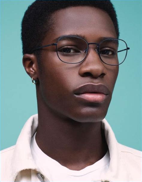 Cool Hairstyles For Black Men With Glasses Pictures Guide