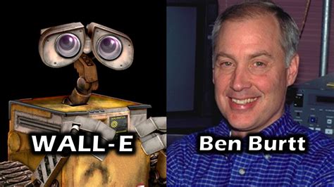 Characters And Voice Actors Wall E Youtube