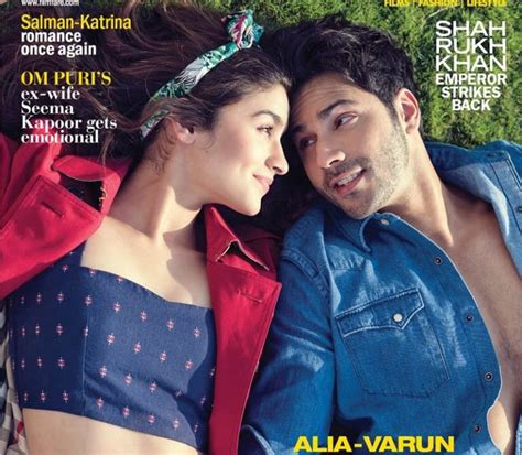 Alia Bhatt And Varun Dhawan On Filmfare Cover Are So Much In Love