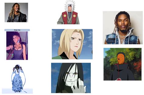 If Naruto Characters Were Hip Hop Artists Rnaruto