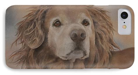Golden Retriever Dog Painting By Teresa Silvestri