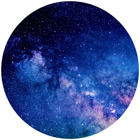 Circle Icon Iconbase Space Galaxy Sticker By Sphinxicons