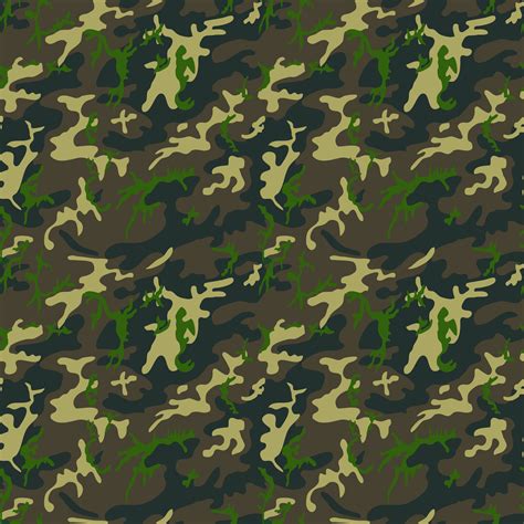 Camouflage Pattern Seamless Military Background Soldier Camou 584767