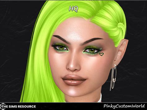 The Sims Resource Facepaint N2 Alisha V3 Mouth Scar