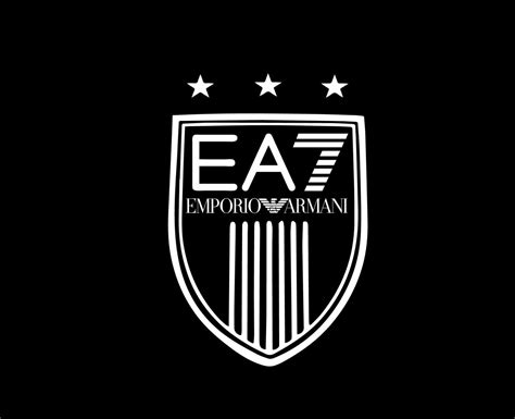 Emporio Armani Ea7 Brand Clothes Logo Symbol White Design Fashion