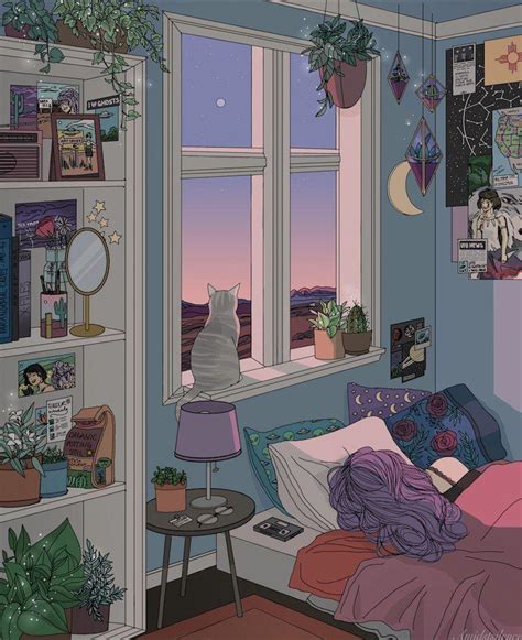 Aesthetic Anime Bedroom Wallpapers Wallpaper Cave