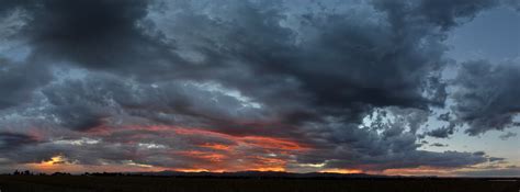 Stormy Pink Sunset Panoramic, 2013-09-03 - Sunsets | Colorado Cloud ...