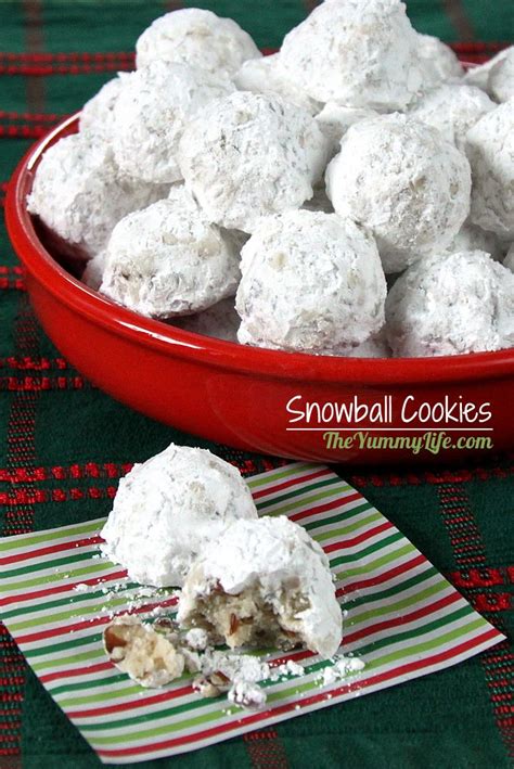 So many of my happiest childhood memories involve making and eating traditional german christmas cookies. Snowball Cookies--A favorite traditional Christmas cookie ...