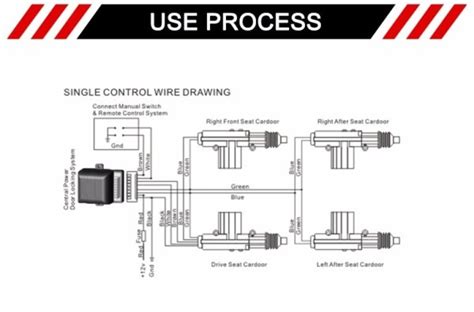 wire door lock actuator wiring diagram