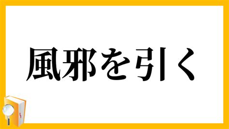 Google has many special features to help you find exactly what you're looking for. 「風邪を引く」（かぜをひく）の意味