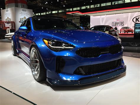 West Coast Customs Kia Stinger Gt Makes Stunning Appearance At Chicago