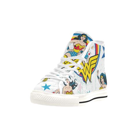 Wonder Woman Vancouver High Top Canvas Womens Shoes Wwlovers Women