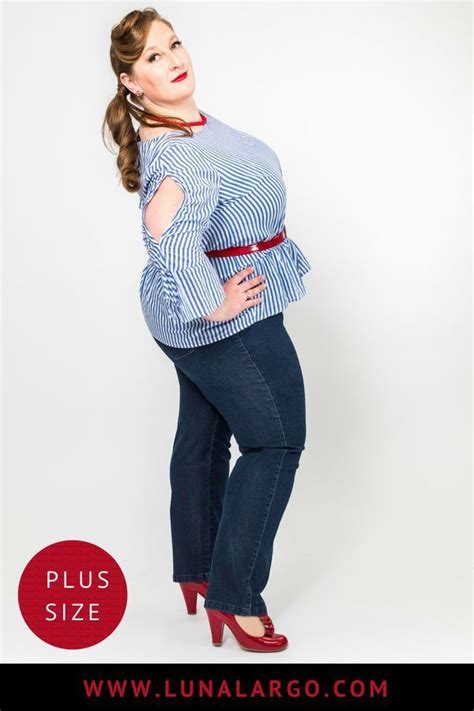 Lily Slim Powerdenim Lipödem Mode Plus Size Jeans Outfit Ideen