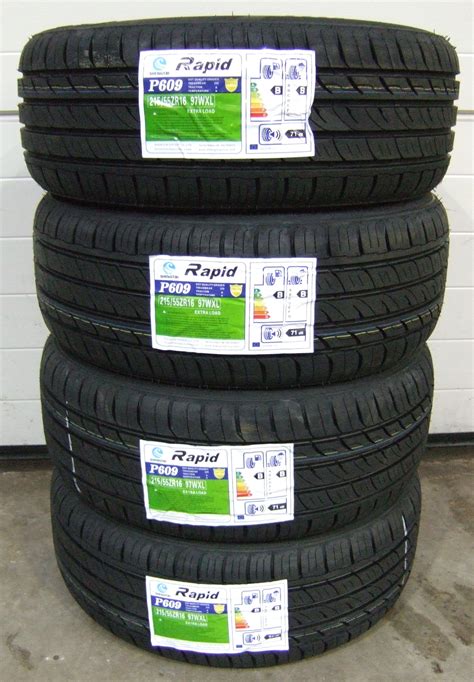 2155516 Rapid P609 Premium Budget Tyres 2155516 97w 21555 16 X4 Ebay