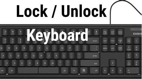 How To Lockunlock Keyboard Of Laptop 2020 Youtube