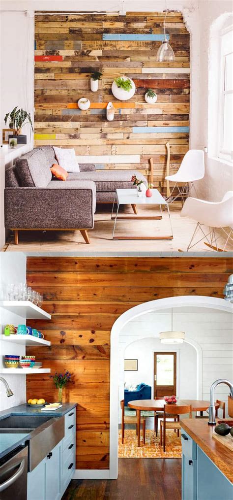 I'm talking about using plants to draw attention to it instead of placing handmade items in your garden to catch the eyes of passerbyers. DIY Pallet Wall: 25 Best Accent Wood Wall Tutorials - A Piece Of Rainbow