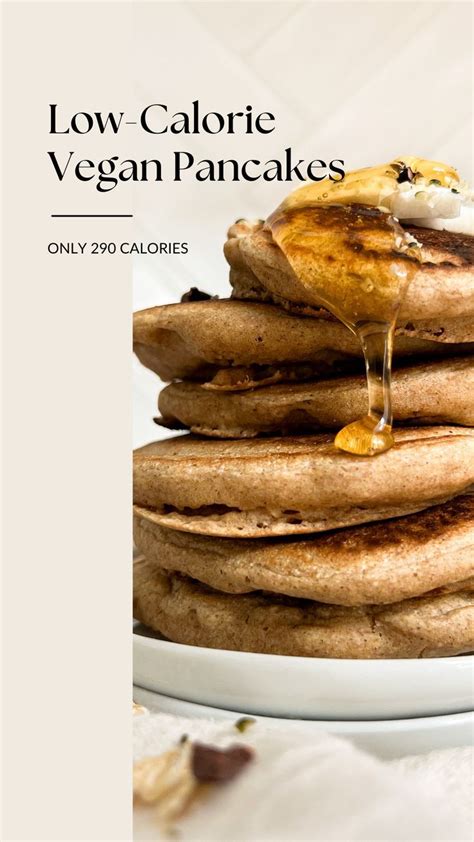 Fluffy Low Calorie Vegan Pancakes Mwm Recipe Low Calorie Vegan