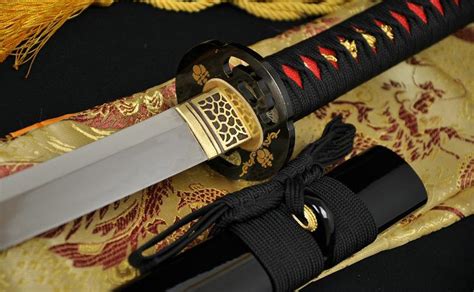 High Quality Japanese Samurai Sword Katana Clay Tempered Full Tang