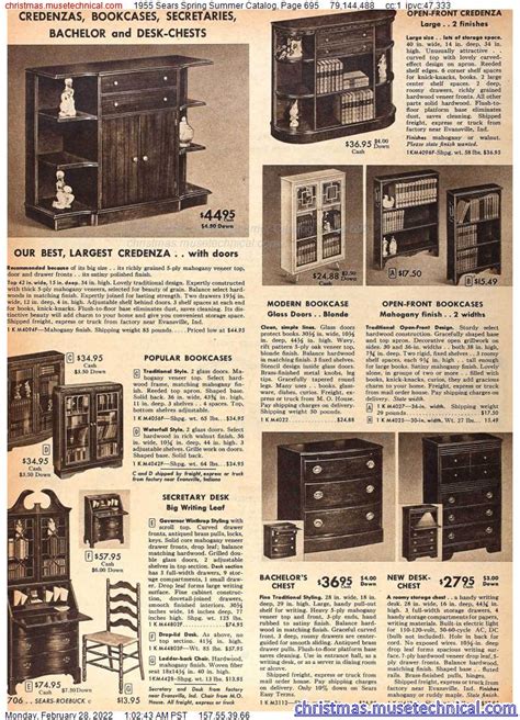 1955 Sears Spring Summer Catalog Page 695 Catalogs And Wishbooks