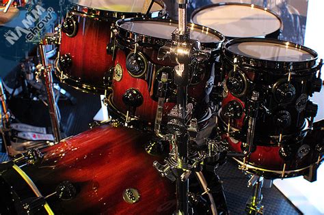 Drummerszone News The Dw Special Exotic And Pure Purplehearts Drum Sets