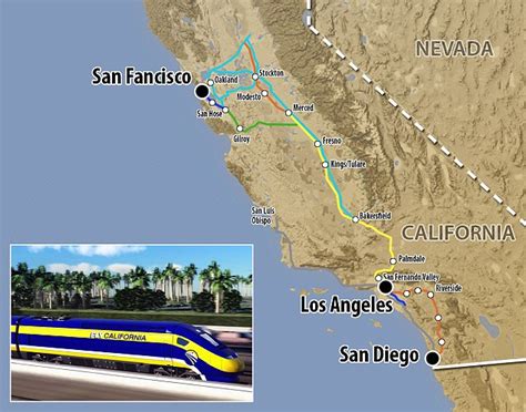 Californias Bullet Train Linking La With San Francisco To Begin