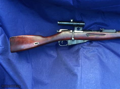 Original Ww2 Russian Mosin Nagant Sniper Rifle Tula 1943