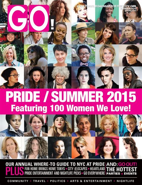 Laura Cheadle Featured In Go Magazine “100 Women We Love” Alongside Many Celebrity Women