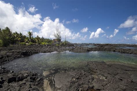 Kapoho Tide Pools Big Island Hawaii Stock Image Image Of Eruption