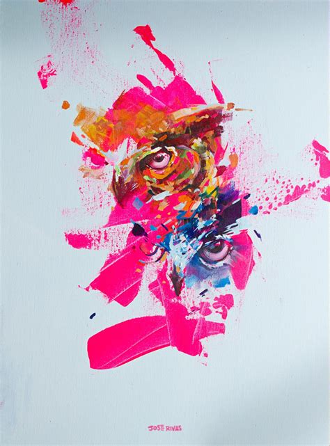Owl Acrylic On Canvas Me Deviantart