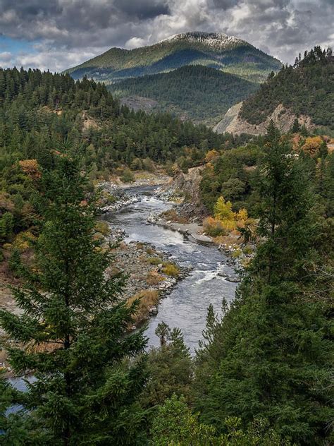 Offield Mountain And Klamath River By Greg Nyquist Klamath River